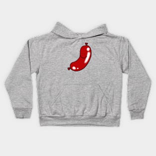 cute sausage smile Kids Hoodie